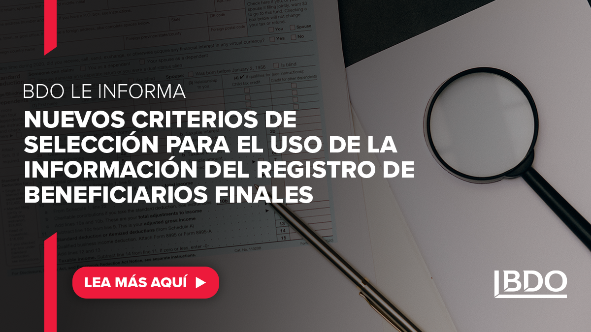 Nuevos Criterios De Selección Para El Uso De La Información Del ...